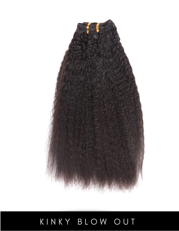Kinky Blow Out Hair